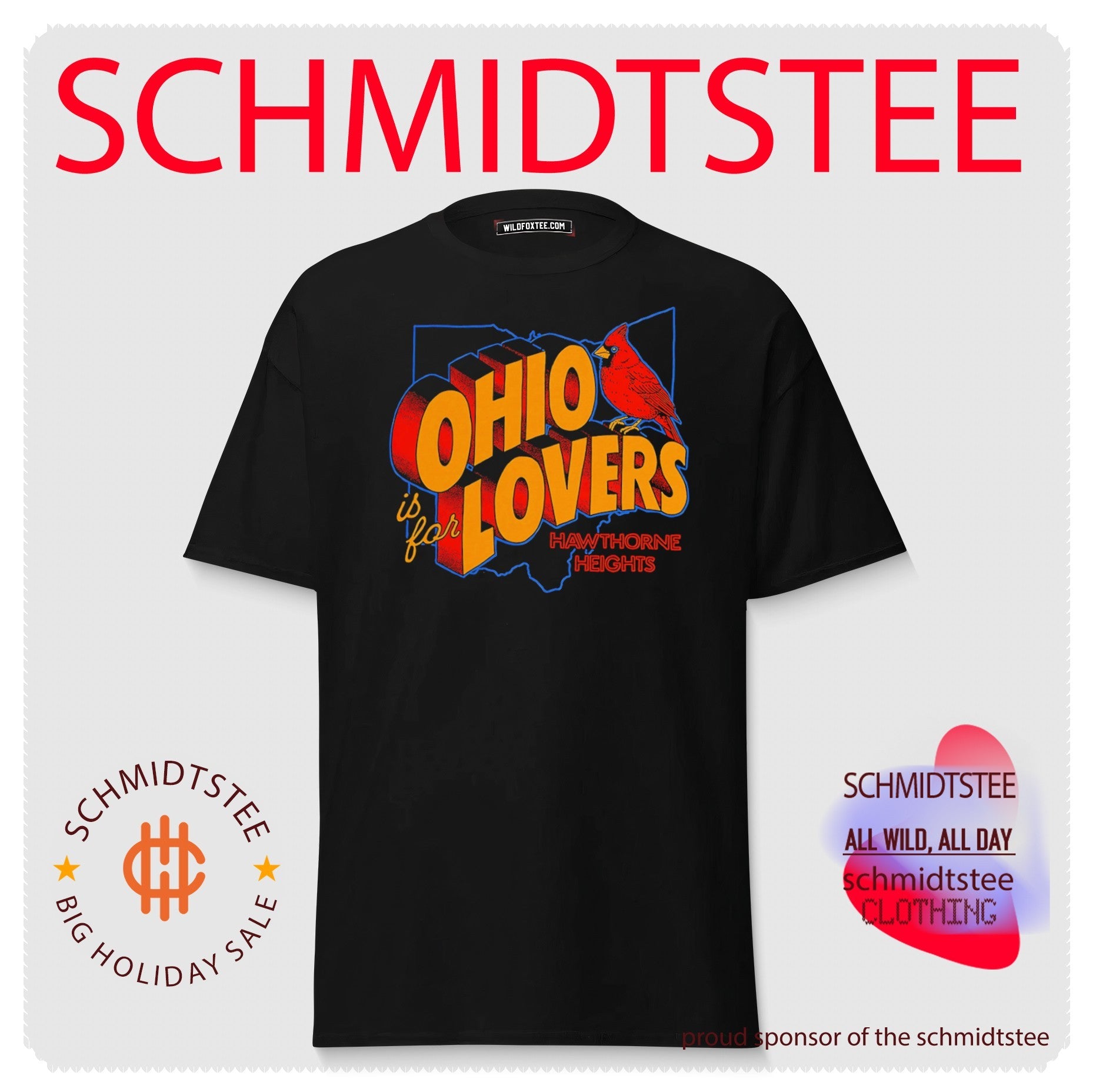 Nü Ohio Is for Lovers Hawthorne Heights shirt