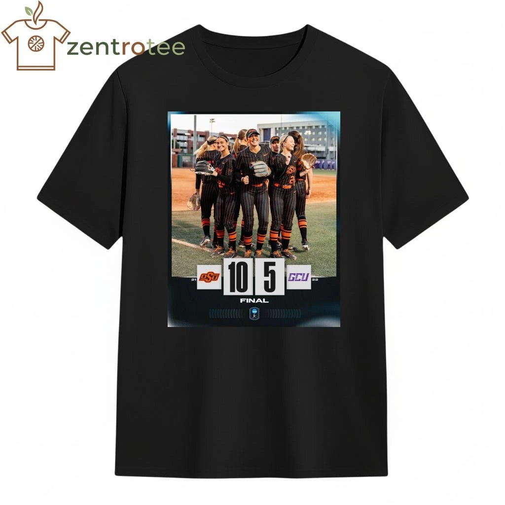 OSU Cowgirl Softball 10 5 GCU NCAA soft ball 2026 shirt