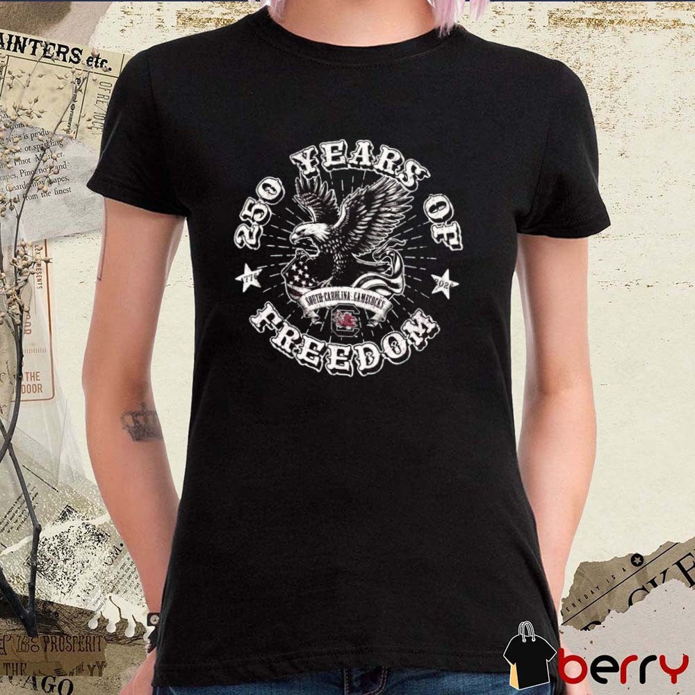 2026 NCAA South Carolina Gamecocks Americana 250 Years of Freedom t-shirt