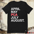 April May PCA July August Pete Crow-Armstrong Chicago Cubs MLB t-shirt
