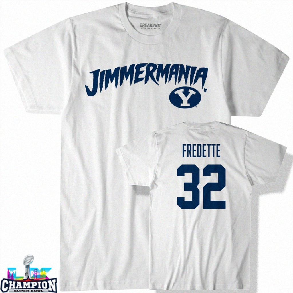 Official BYU Cougars Jimmer Fredette Jimmer Mania 32 T-shirts