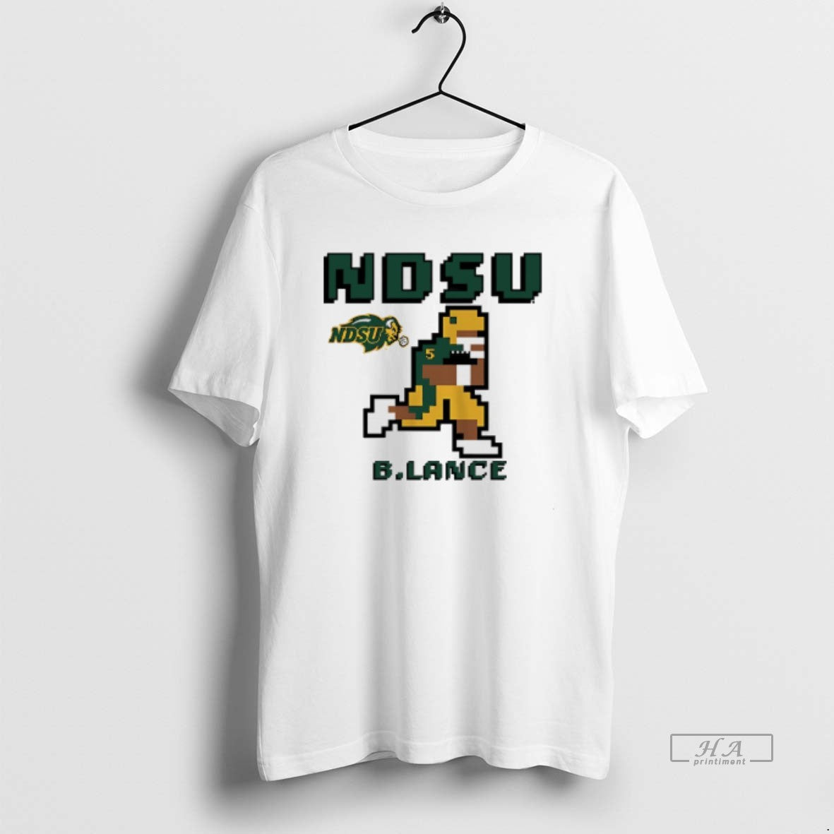 Official Bryce Lance North Dakota State Football Retro Baller
