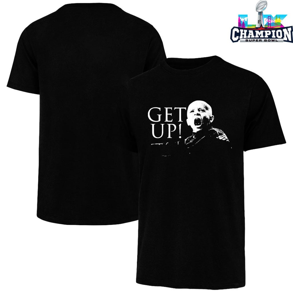 Official  Clancy And John Get Up Kevin KFC Feits Kid T-shirts