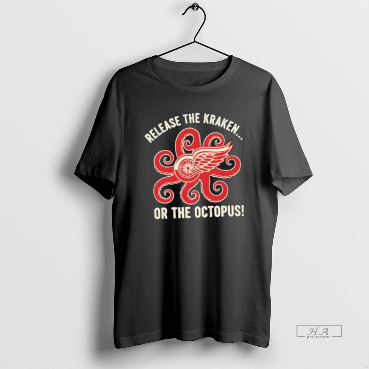 Official Detroit Red Wings Release The Kraken