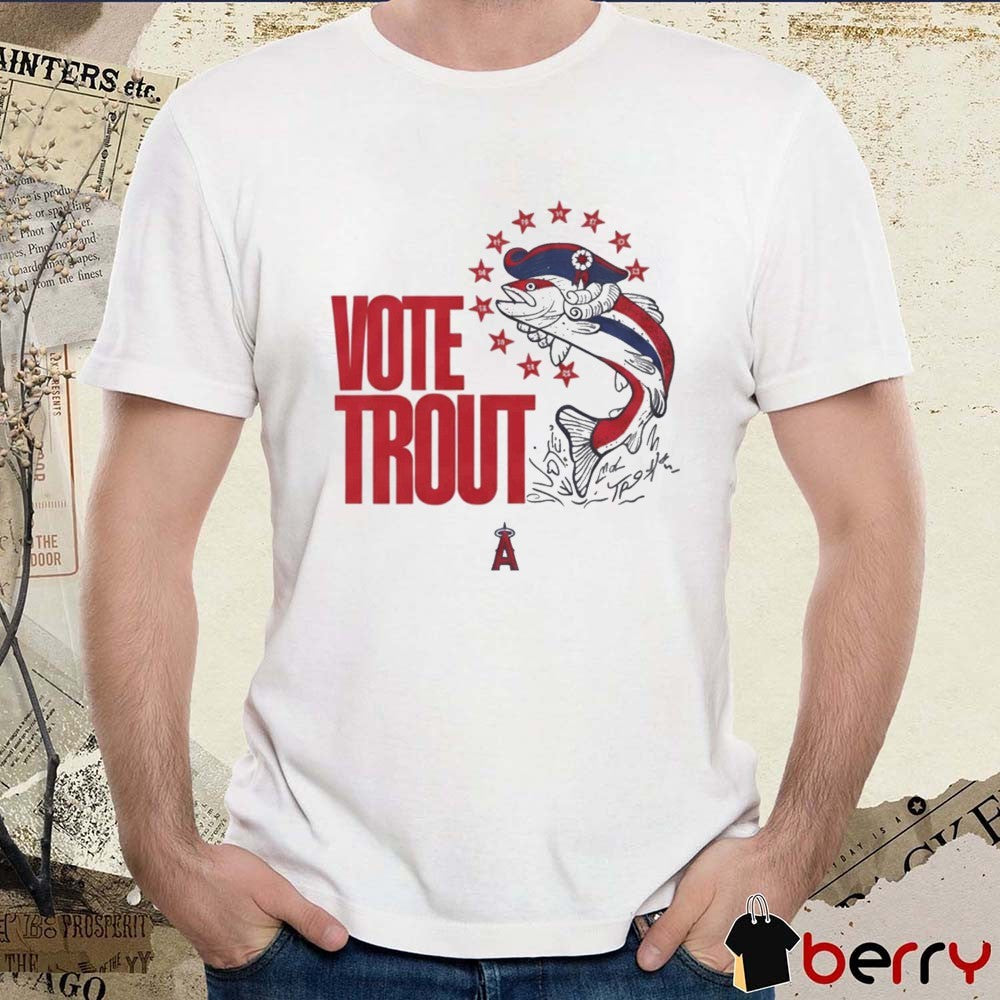 Los Angeles Angels Vote Mike Trout 2026 MLB All-Star Game Shirt