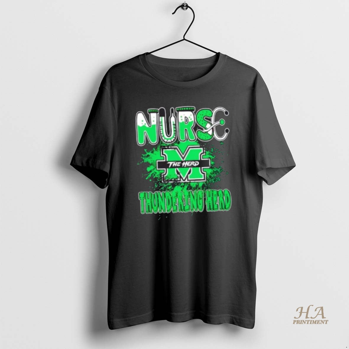 Official Nurse X Marshall Thundering Herd Football