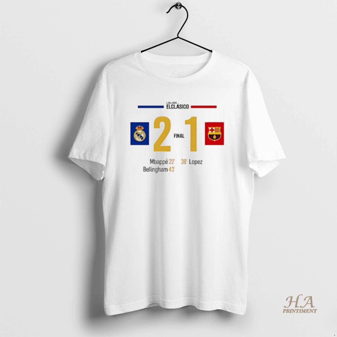 Official Real Madrid 2 1 Barcelona El Clasico 2025 Victory