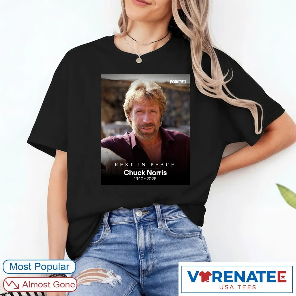 Official Rest In Peace Chuck Norris 1940 – 2026 T-Shirt