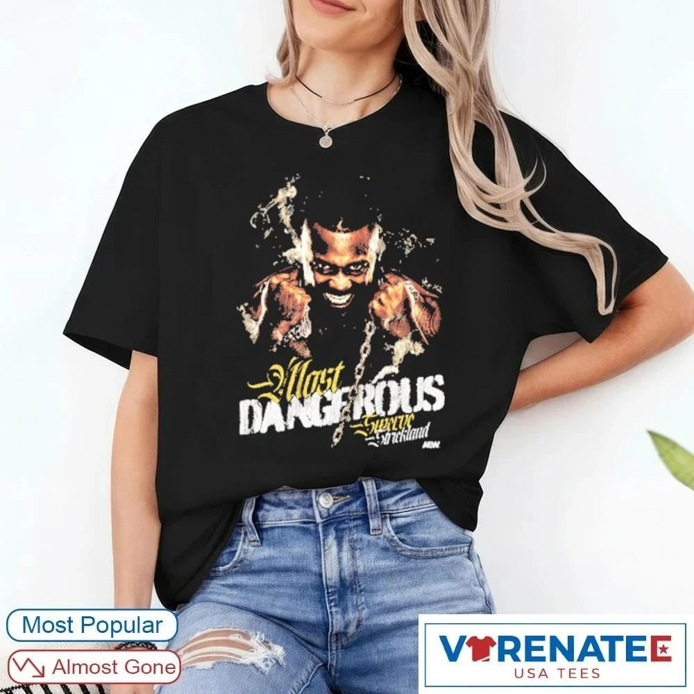 Official Swerve Strickland – Most Dangerous AEW 2026 T-Shirt