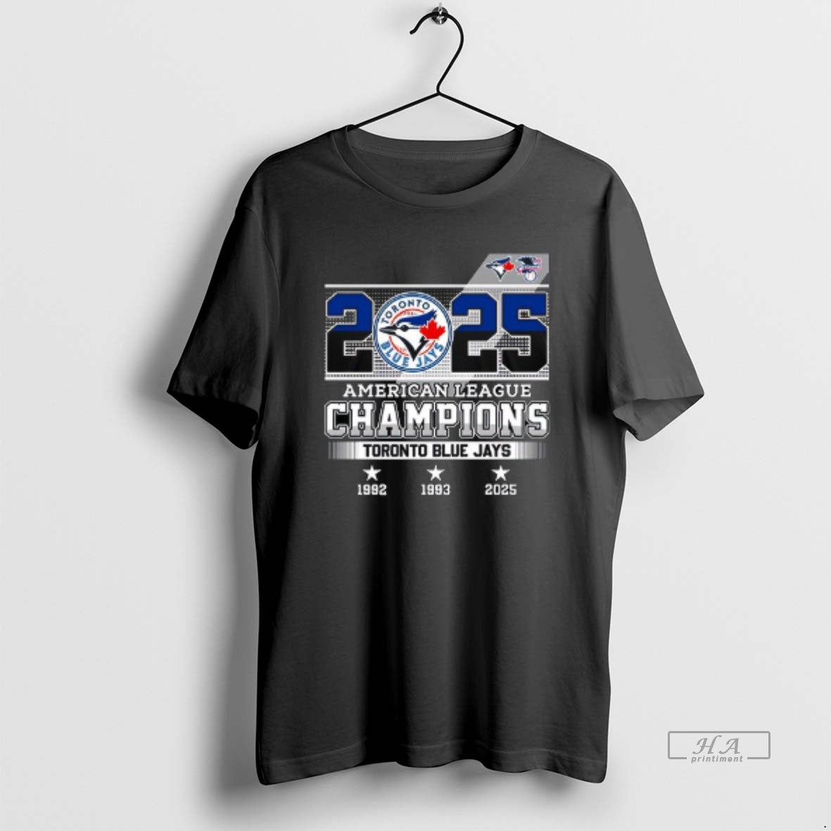 Official Toronto Blue Jays American League Champion Logo 1992 2025