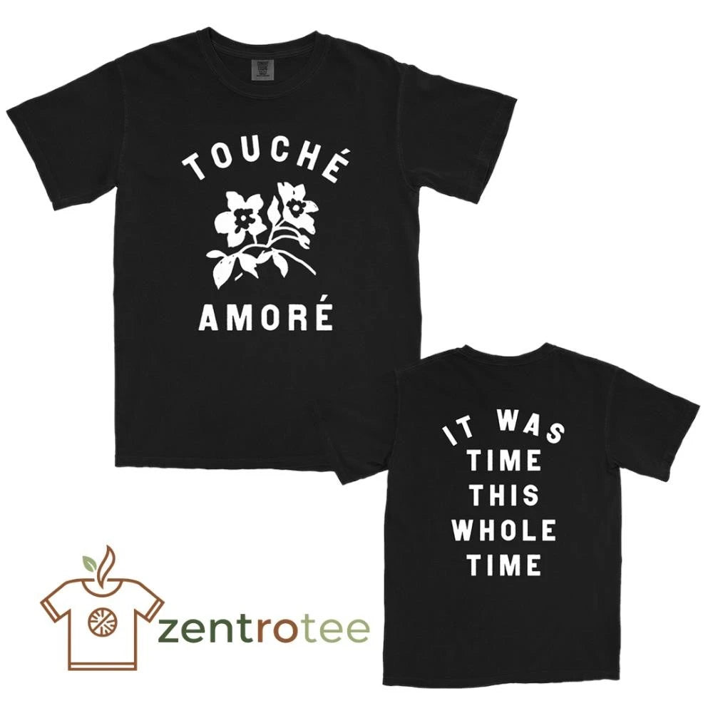 Official Touche Amore Store Merch It Was Time This Whole Time tee