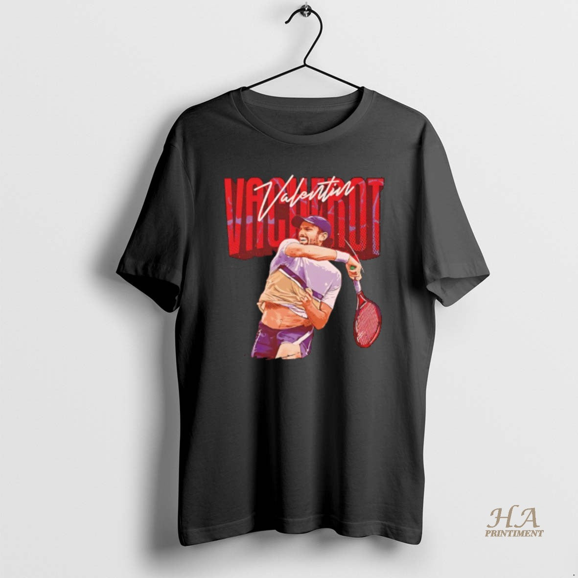 Official Valentin Vacherot Tennis Player Graphic