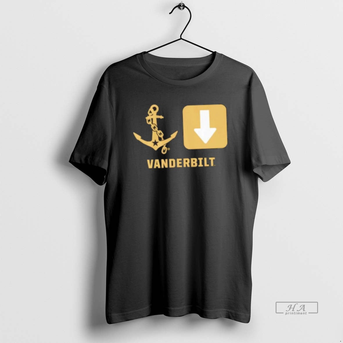 Official Vanderbilt Commodores Anchor Down Symbols