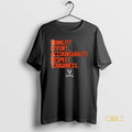 Official Virginia Cavaliers Uva Heart Humility Effort Accountability Respect Toughness