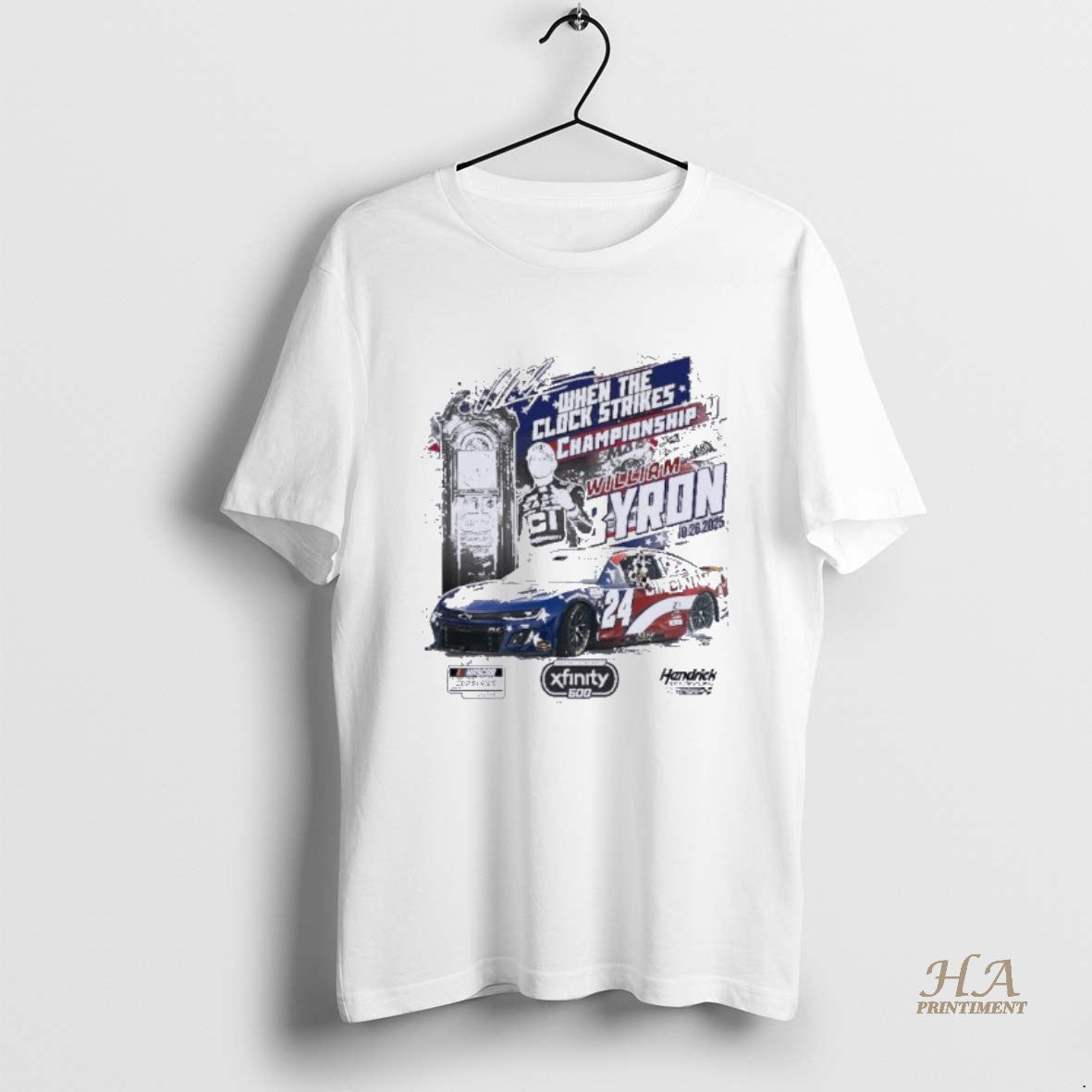 Official William Byron 2025 Xfinity 500 Race Winner