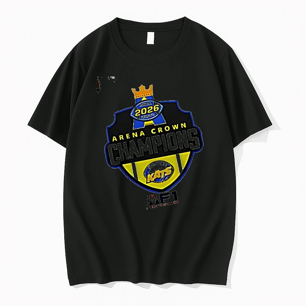 Officials Arena Crown Champions 2026 Nashville Kats Af1 Premium T Shirt