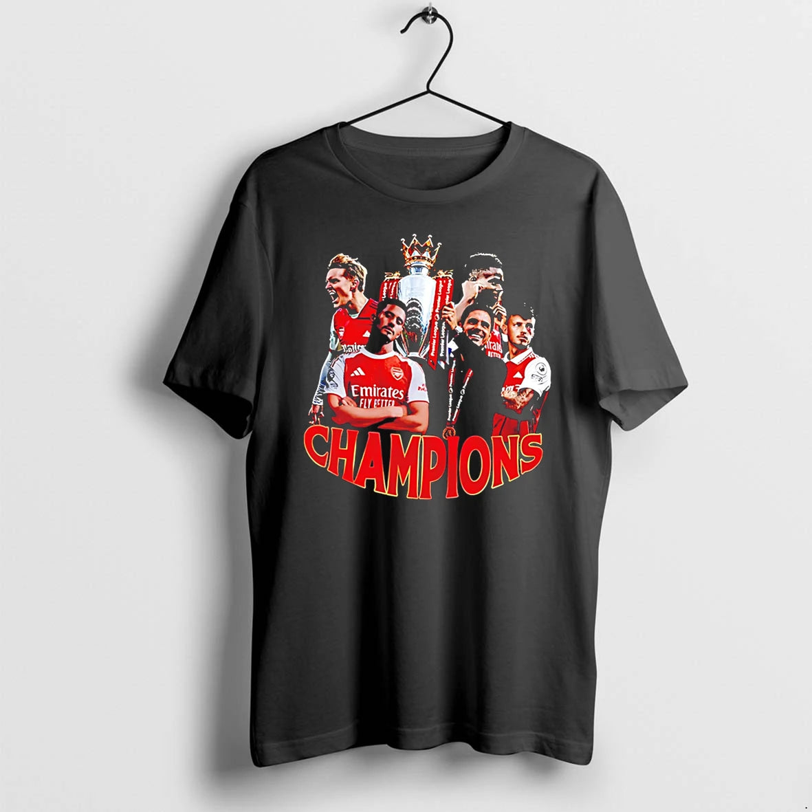 Officials Arsenal 2026 Premier League Champions Player Collage Tee T Shirt Sweater