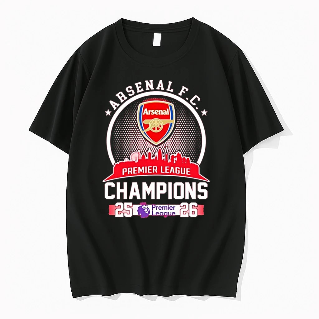Officials Arsenal Fc Premier League Champions 25 26 T Shirt Sweater