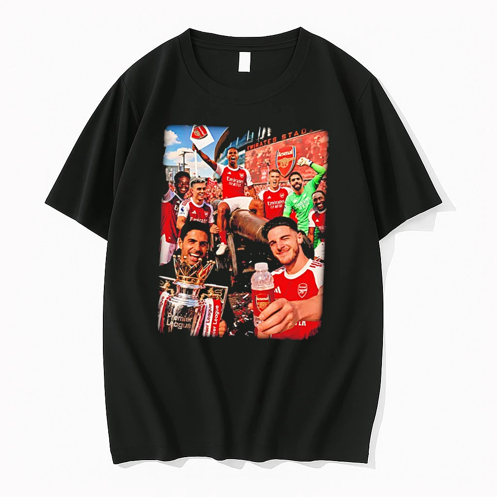 Officials Arsenal Premier League Champions 25 26 Celebration Graphic Tee T Shirt Sweater