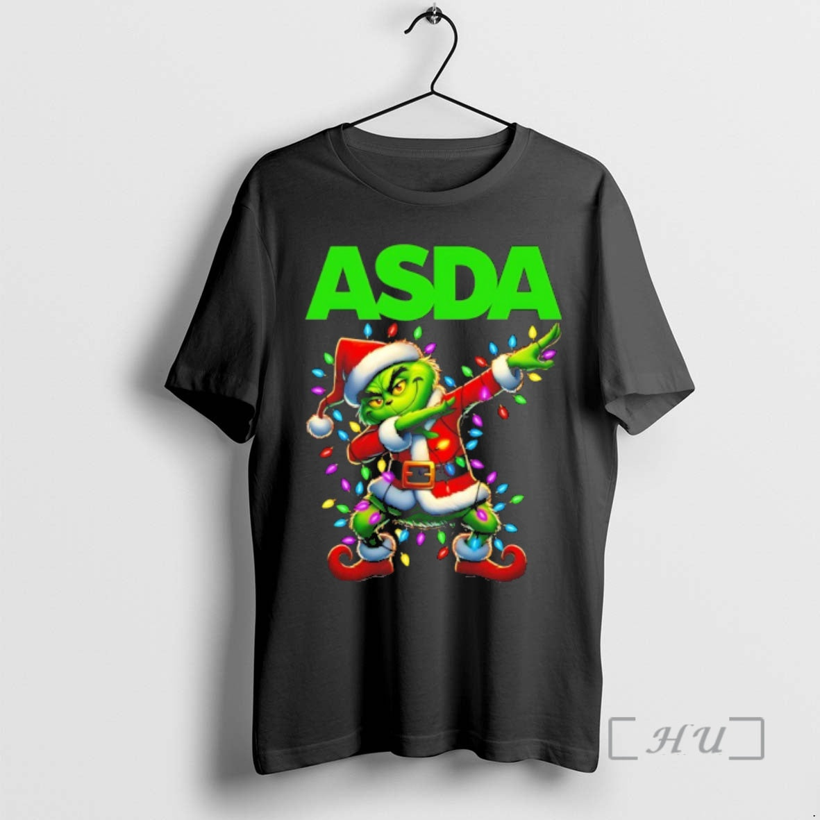 Officials Asda X Grinch Dabbing Christmas 2025 T Shirt Sweater