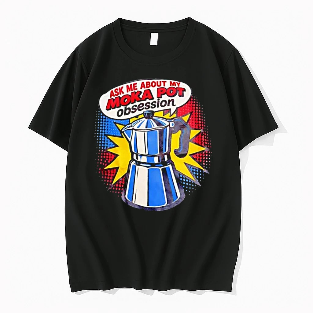 Officials Ask Me About My Moka Pot Obsession Premium T Shirt