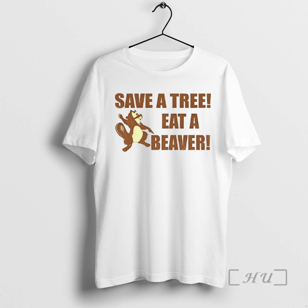 Officials Beaver Save A Tree Eat A Beaver Tee Shirt Sweater