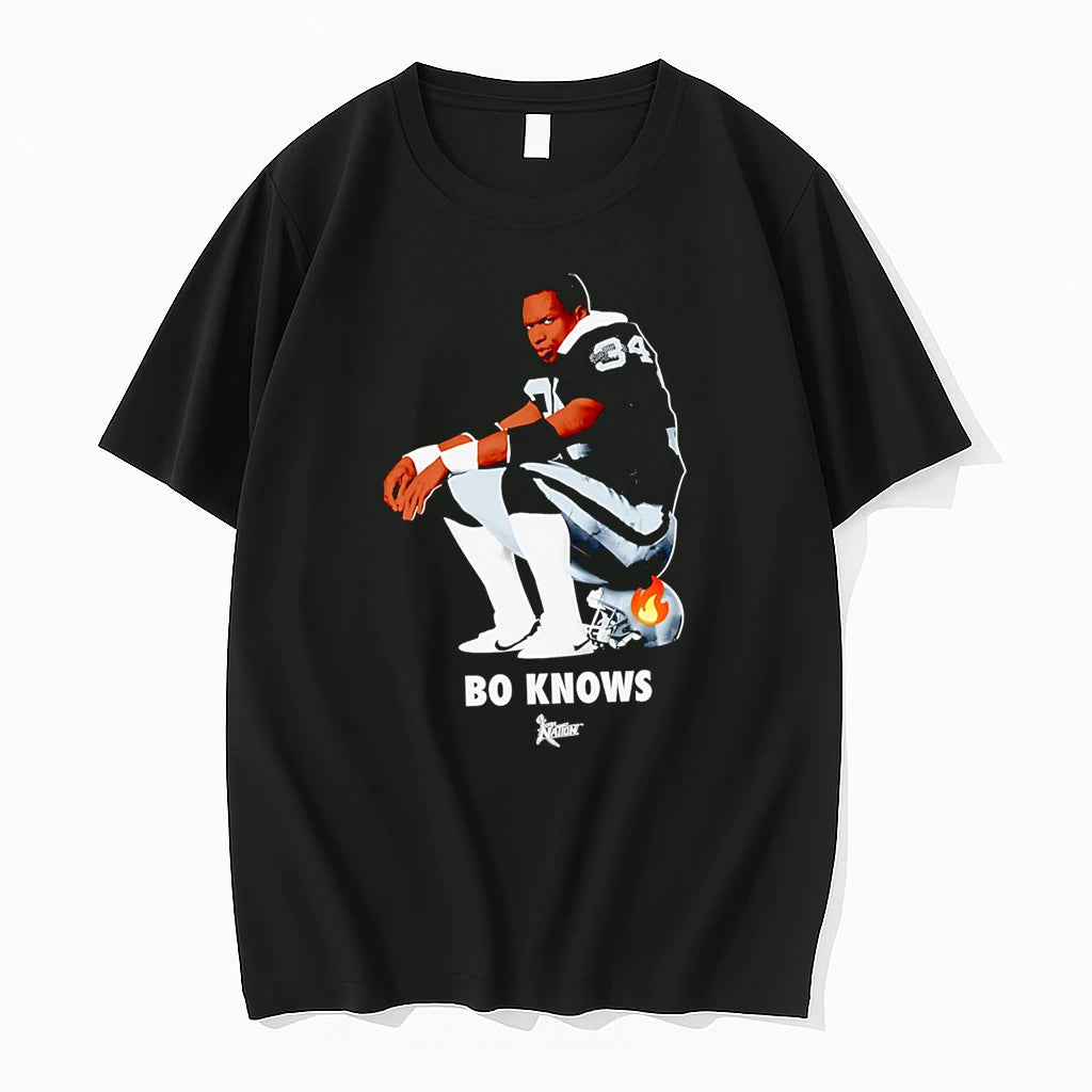 Officials Bo Knows Bo Jackson Raiders Premium T Shirt
