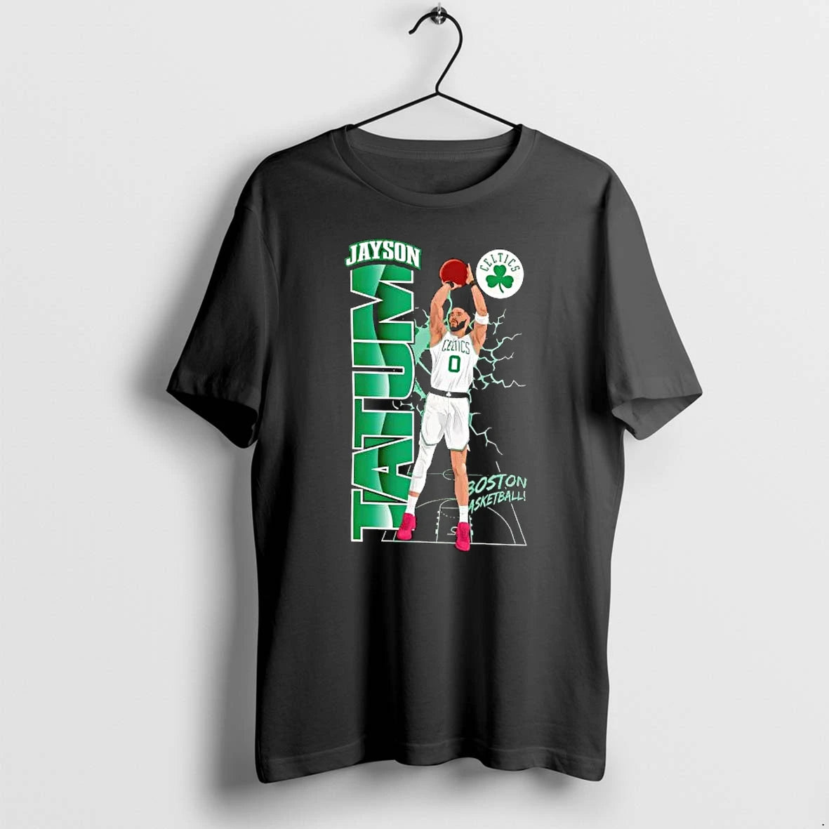 Officials Boston Celtics Jayson Tatum Outerstuff Height Premium T Shirt