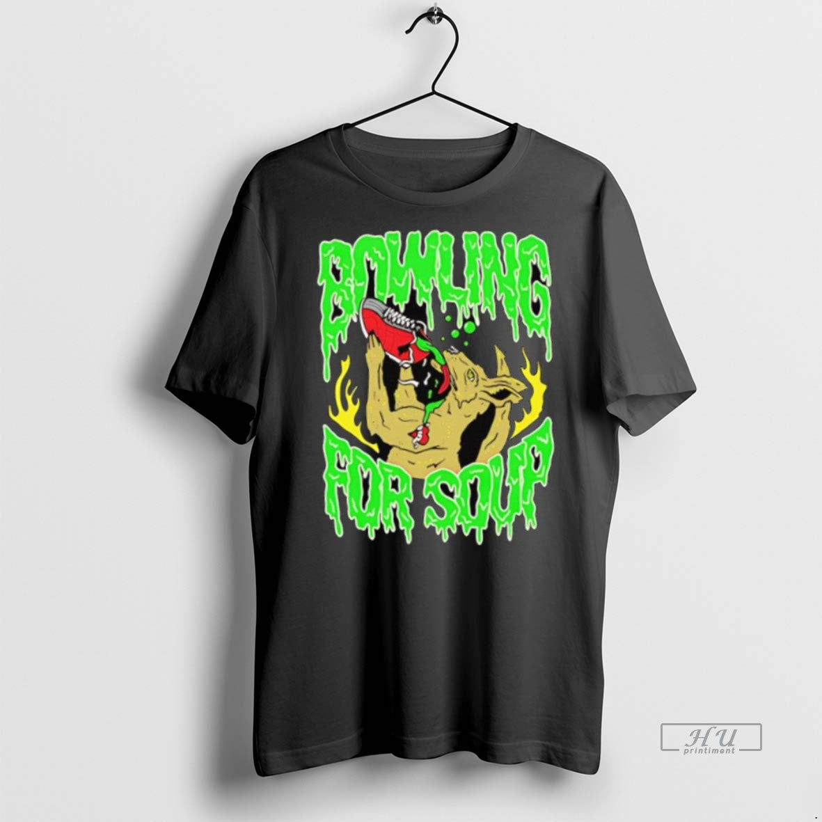 Officials Bowling For Soup Rhinoceros Bowling Shoe Logo Premium Tee Shirt Sweater
