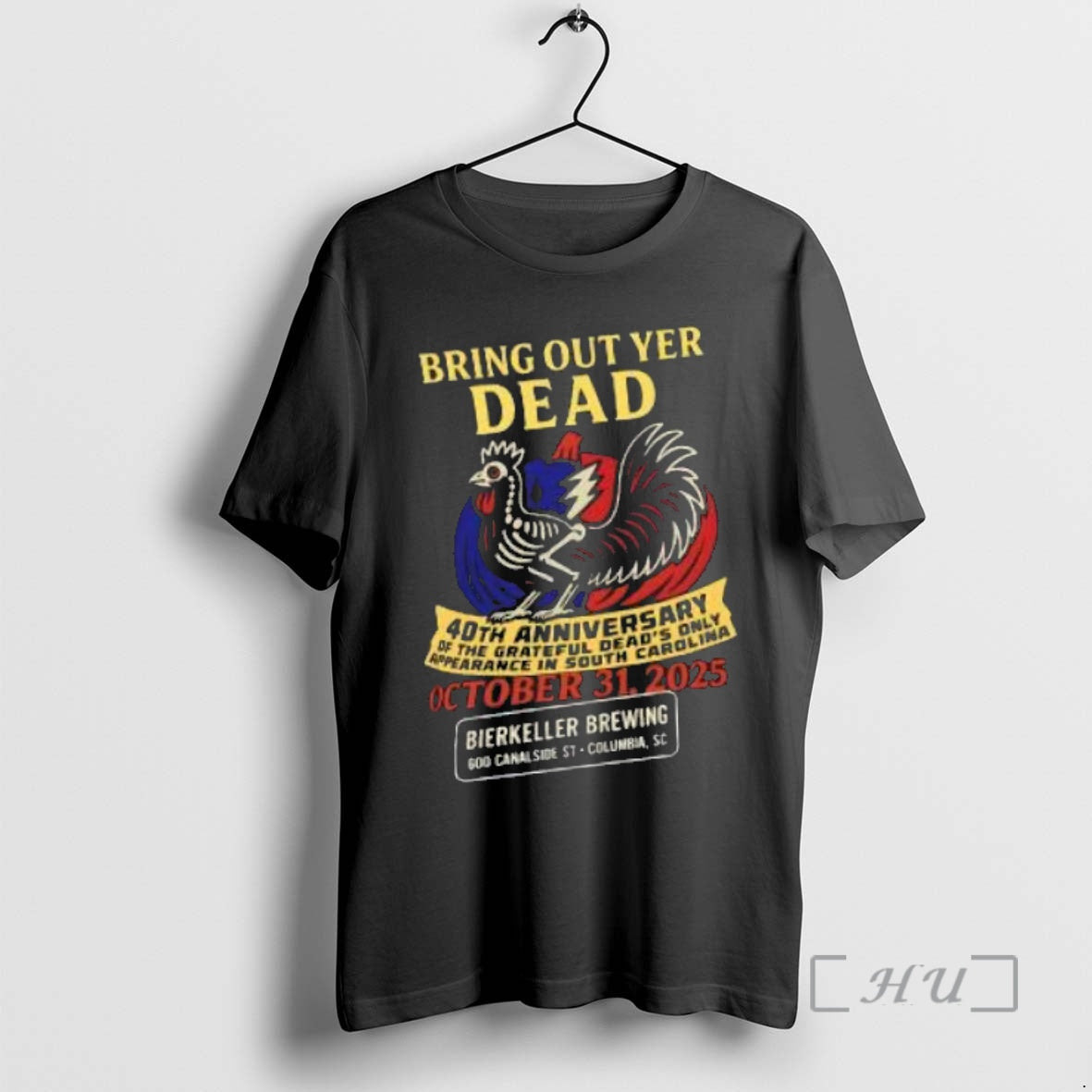 Officials Bring Out Yer Dead Bierkeller Brewing Vintage T Shirt Sweater