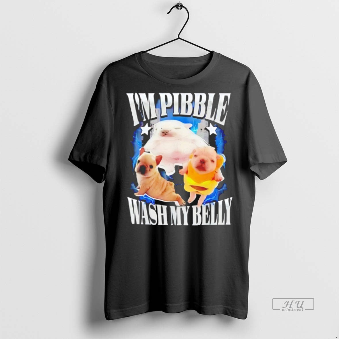 Officials Bulldog Im Pibble Wash My Belly Tee Shirt Sweater