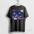 Officials Cam Skattebo And Jaxson Dart New York Giants Player T Shirt Sweater