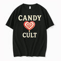 Officials Candy Cult Heart Lollipop Sweet Premium T Shirt