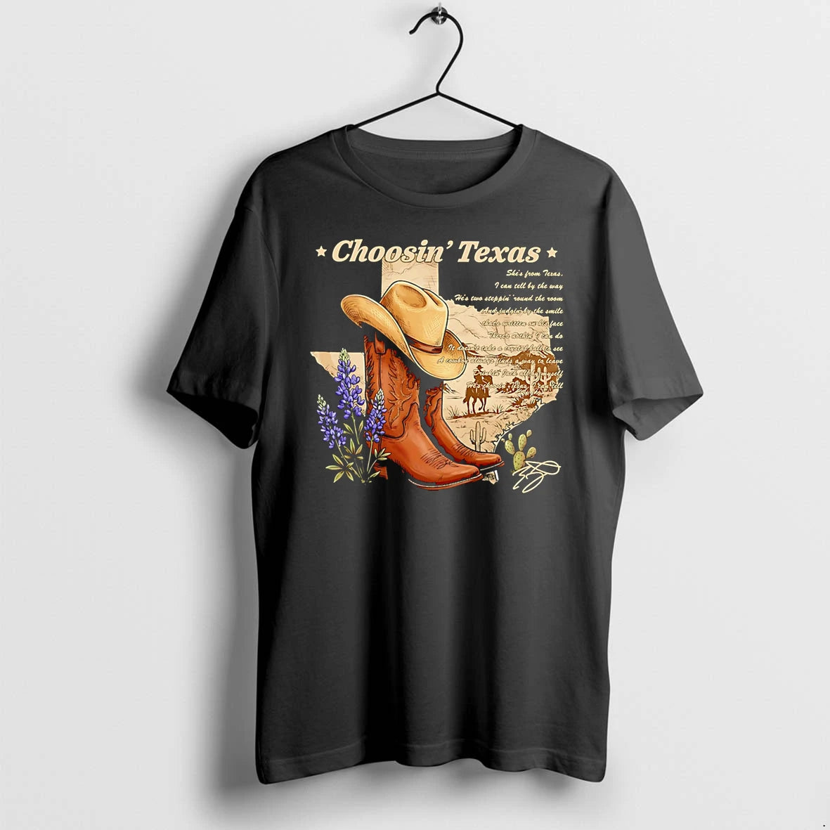 Officials Choosin Texas Country Music Premium T Shirt