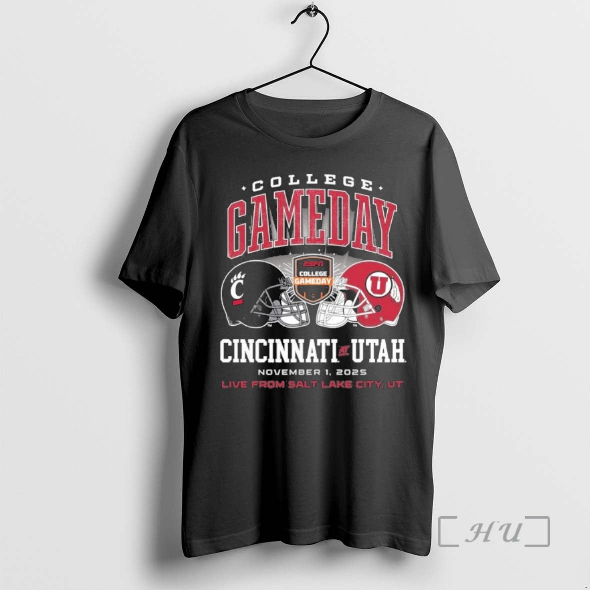 Officials Cincinnati Bearcats Vs Utah Utes 2025 College Gameday Matchup T Shirt Sweater