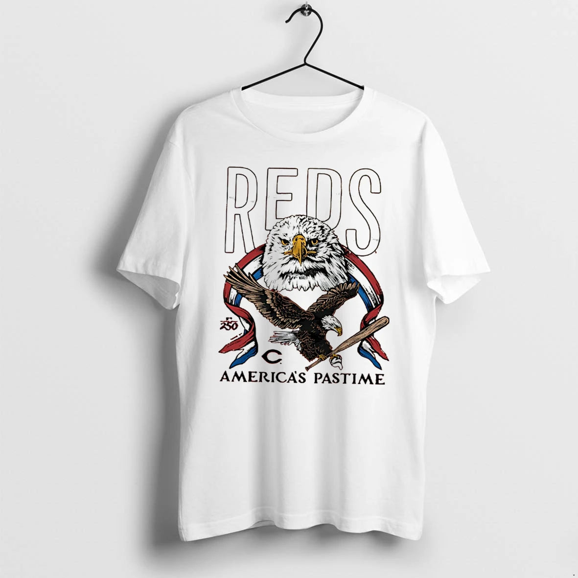 Officials Cincinnati Reds Americas Pastime 250th Tri Blend Tee T Shirt Sweater