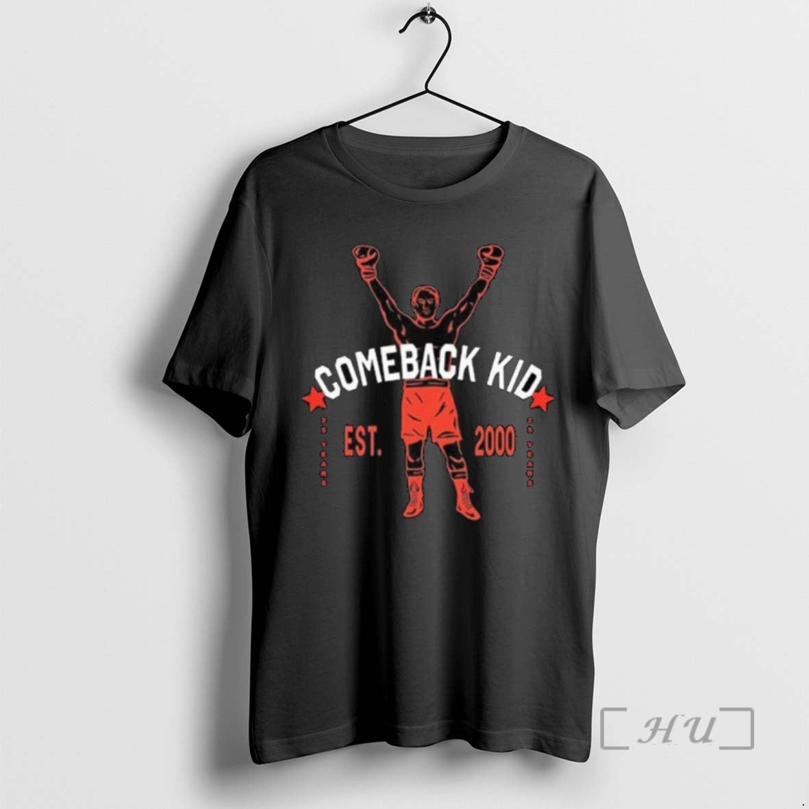 Officials Comeback Kid Boxer Long Sleve Tee Shirt Sweater