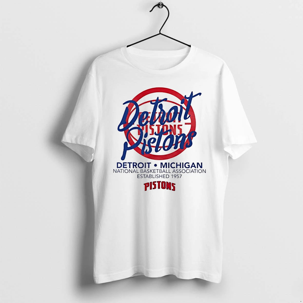 Officials Detroit Pistons National Basketball Association Established 1957 T Shirt Sweater