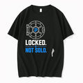 Officials Digibyte Cryptocurrency Locked Not Sold Vault Logo Premium T Shirt