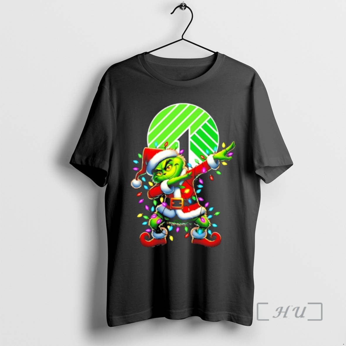 Officials Dollar Tree X Grinch Dabbing Christmas 2025 T Shirt Sweater