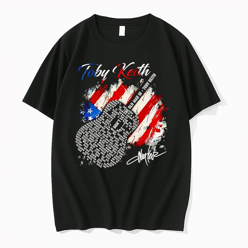 Officials Dont Let The Old Man In Toby Keith Lyrics Usa Flag