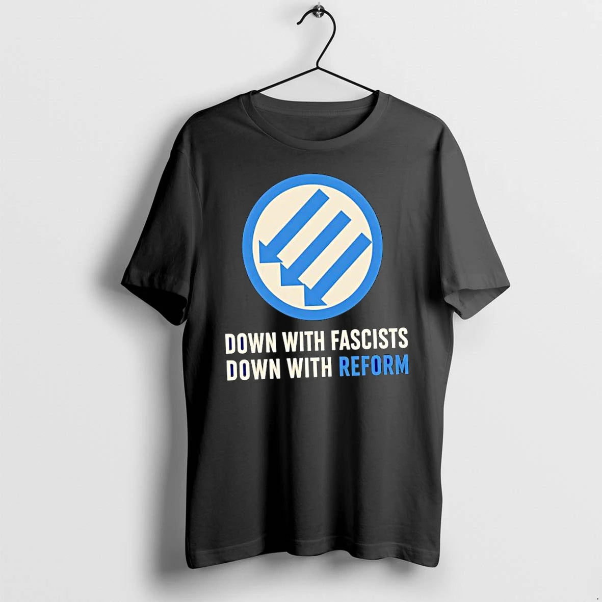Officials Down With Fascists Down With Reform Premium T Shirt