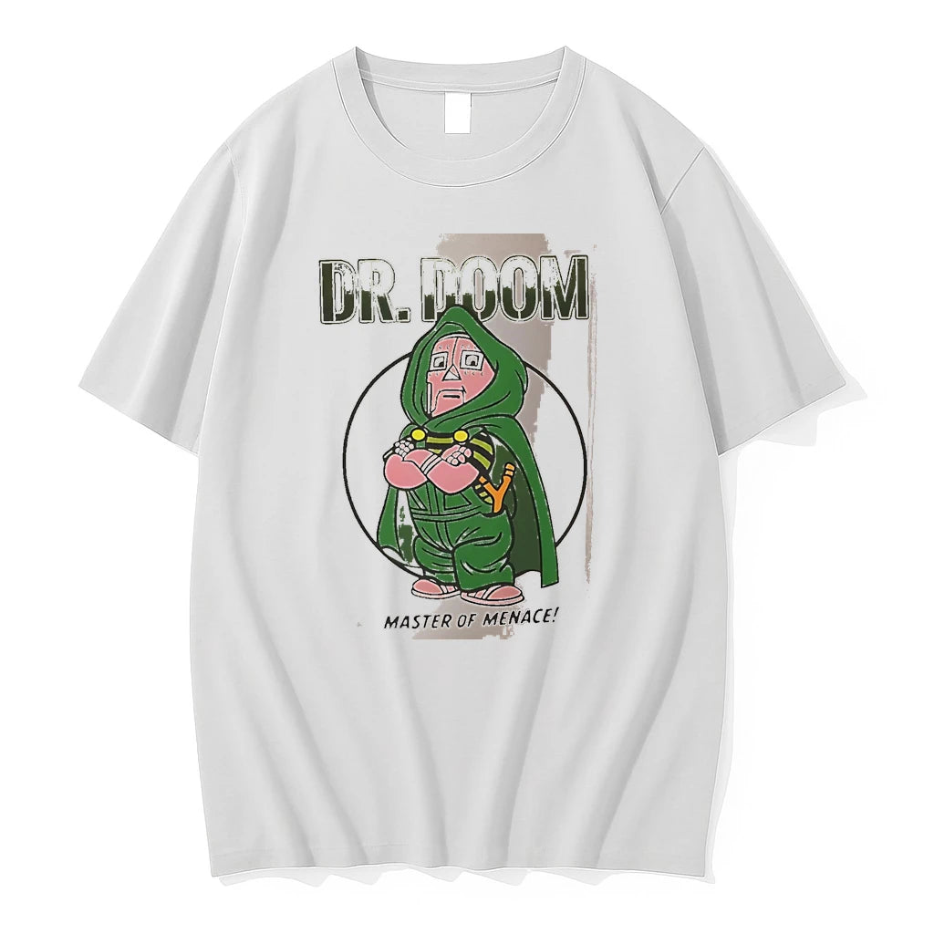 Officials Dr Doom And Master Of Menace White Premium T Shirt
