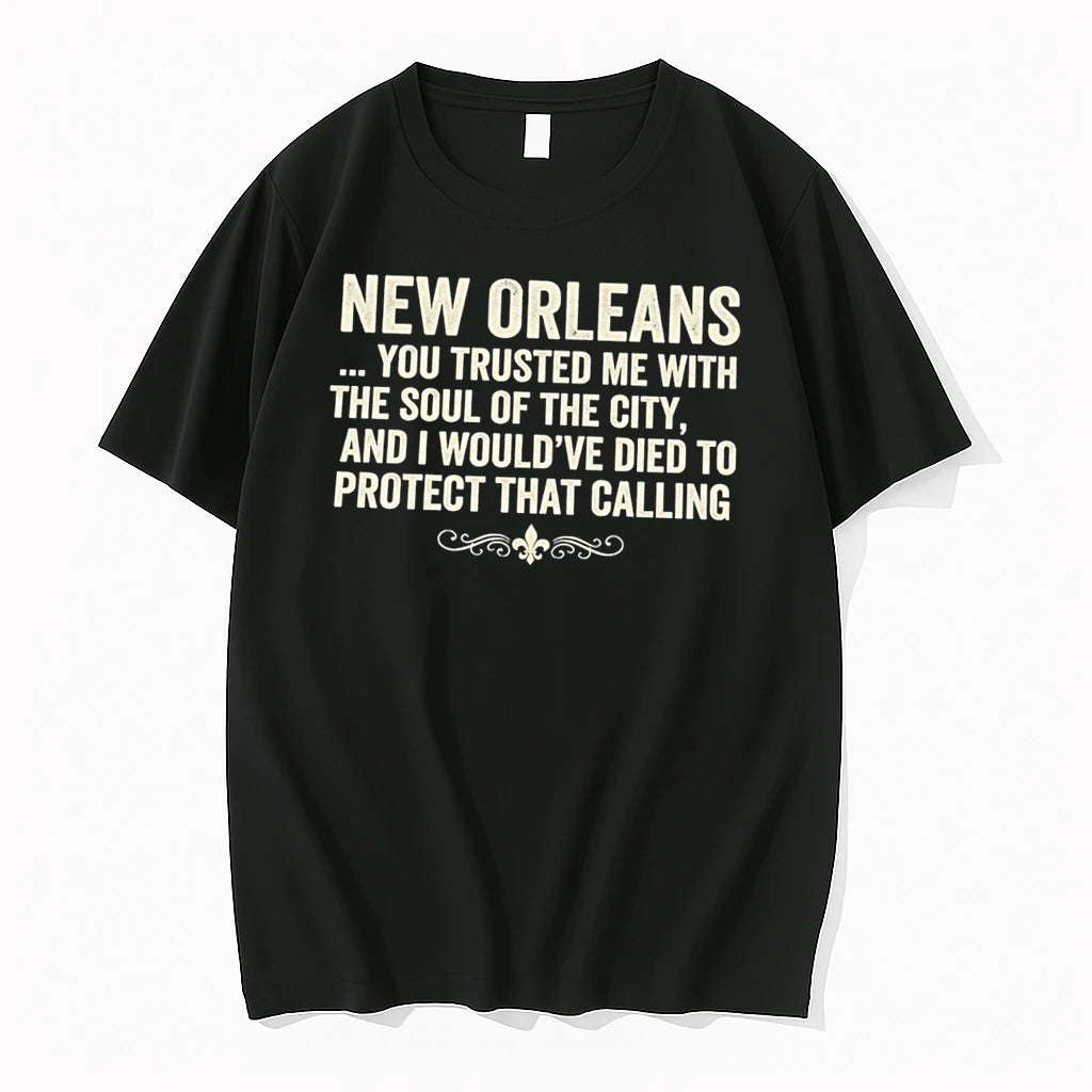 Officials Drew Brees New Orleans You Trusted Me With The Soul Tee
