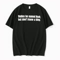 Officials Dudes Be Named Noah But Dont Know A Thing Black T Shirt Sweater