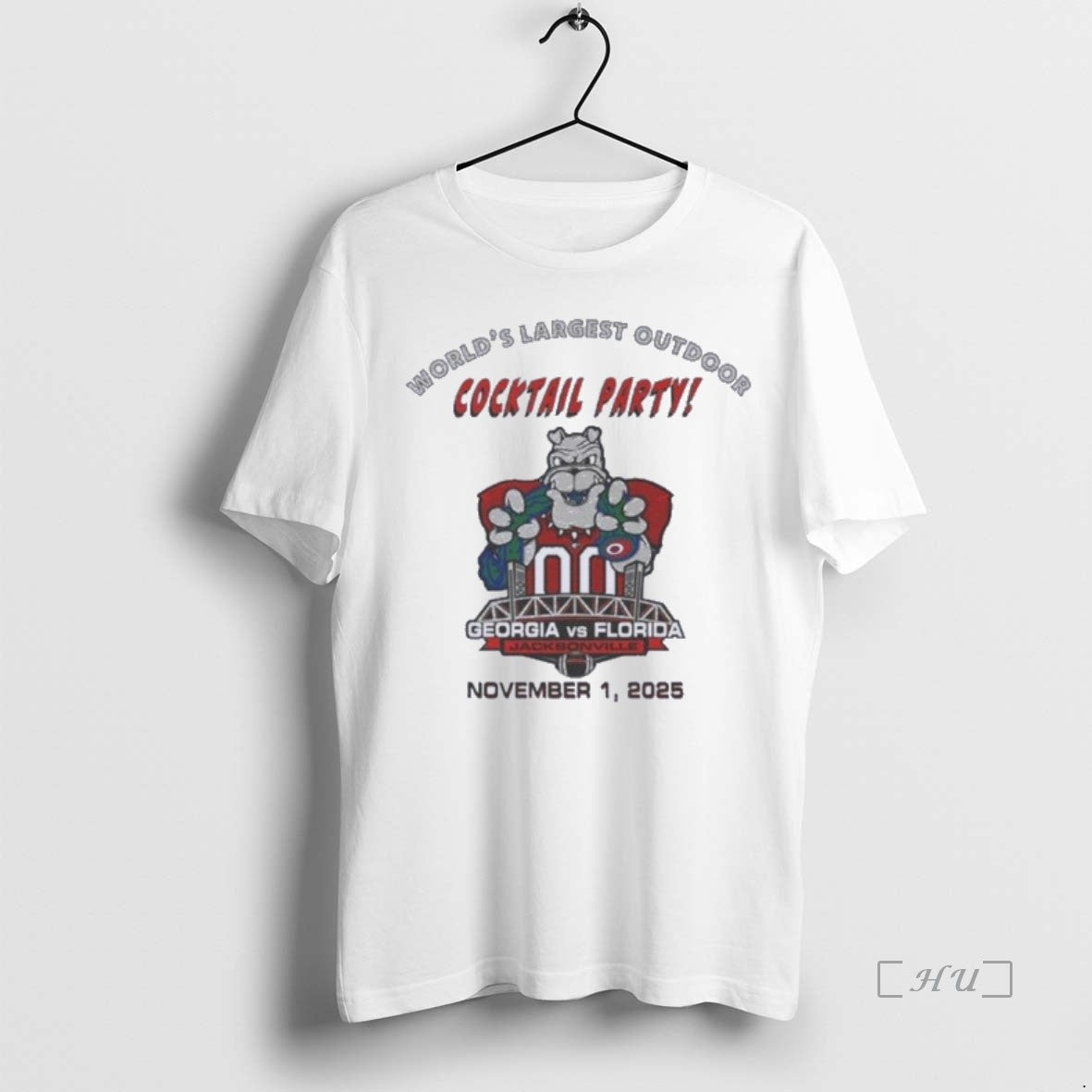 Officials Georgia Bulldogs Beat Florida Gators Cocktail Party November 1 2025 T Shirt Sweater