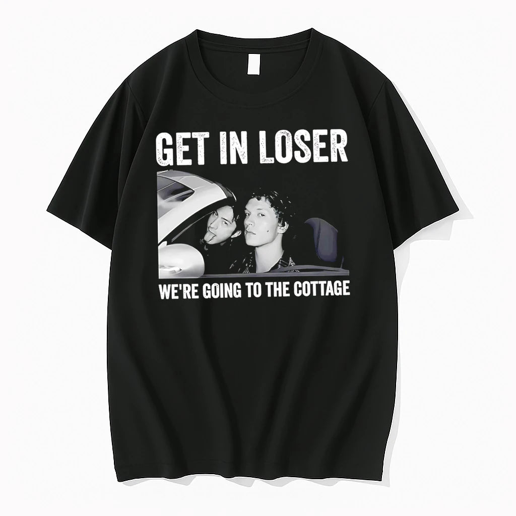 Officials Get In Loser Were Going To The Cottage Premium T Shirt