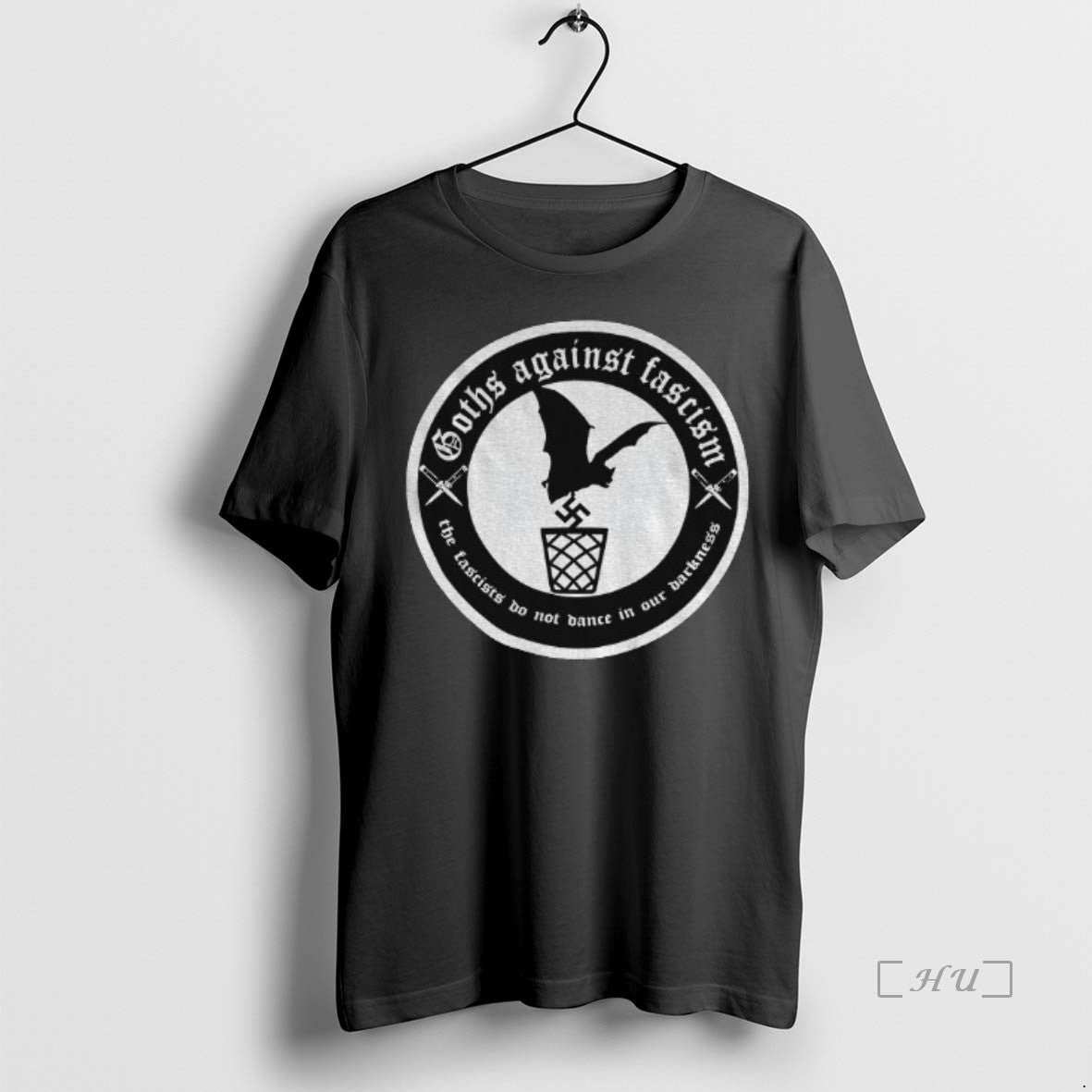 Officials Goths Against Fascism The Fascists Do Not Dance In Our Darkness T Shirt Sweater