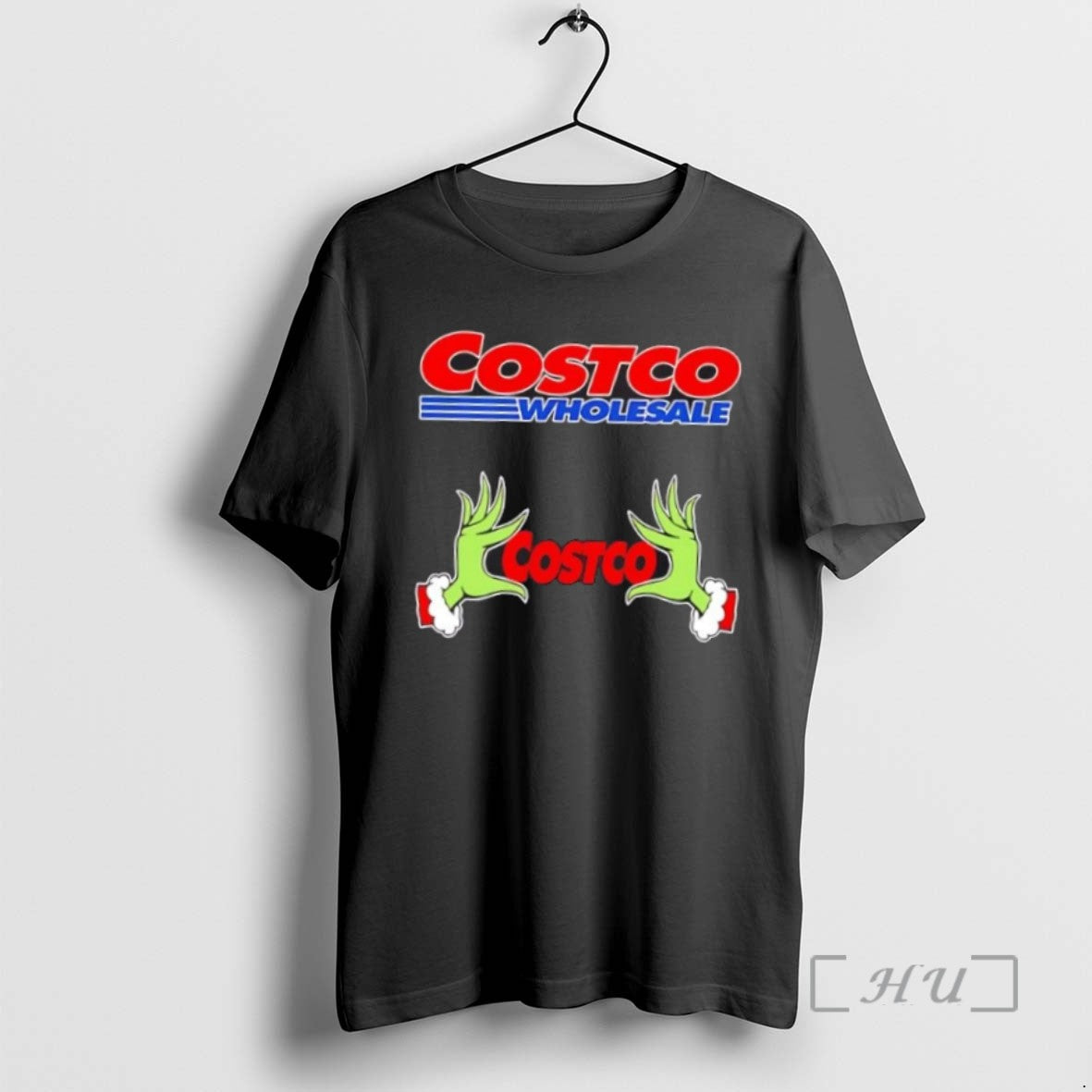 Officials Grinch Hands Love Costco Wholesale Christmas Tee Shirt Sweater