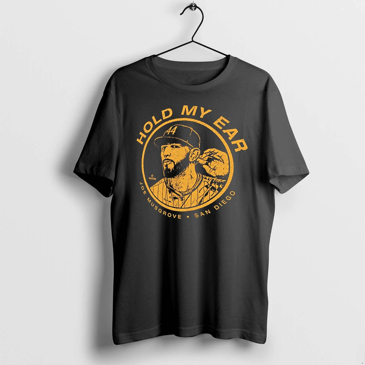 Officials Hold My Ear Joe Musgrove San Diego Padres Playoff Meme Tee